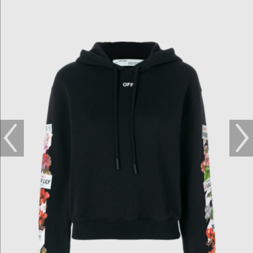 OFF-WHITE flower hoodie⚡️⚡️ - Picture 6 of 9